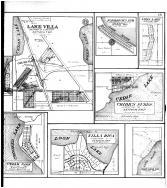 Lake Villa, Deep Lake, Cedar Lake, Cribbs, Villa Rica, Loon Lake, Crooked Lake, Lake Marie, Lake County 1907